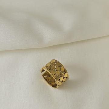 Sparkle Mesh Adjustable Ring