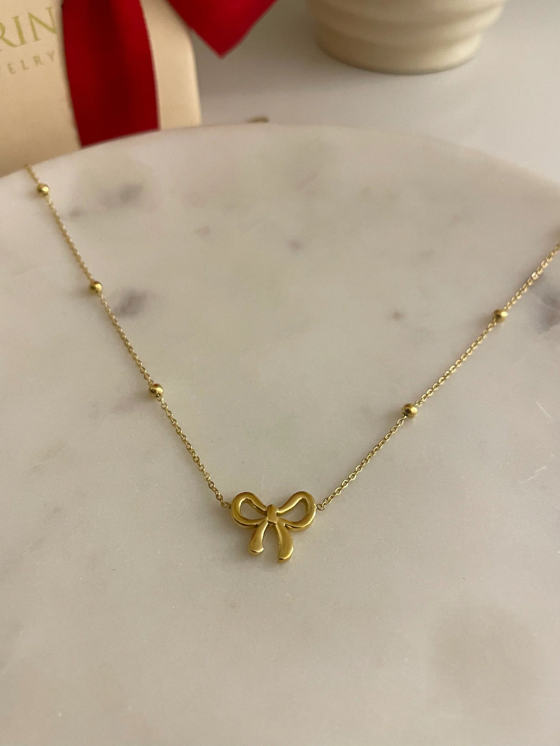 Cute Bow Necklace