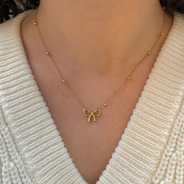 Cute Bow Necklace