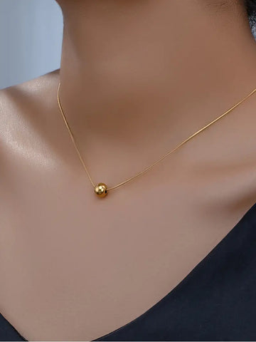 Sadem Ball Stainless Steel Necklace