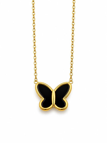 Hanja Butterfly Necklace