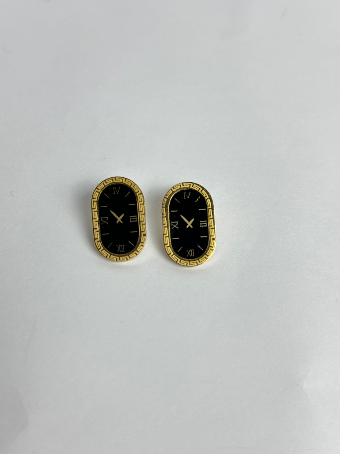 Fake Watch Ear Studs