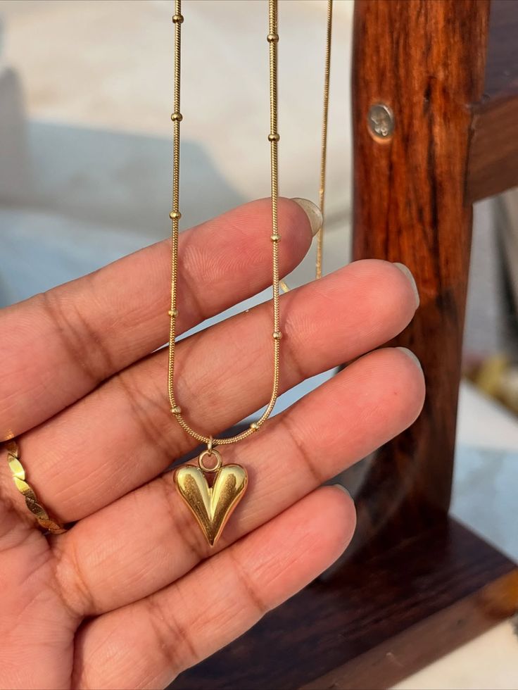 Stainless Steel Trending Heart Pendant